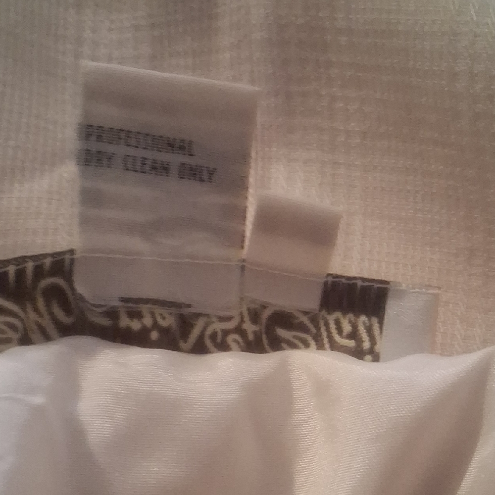 Marie St. Claire Vintage Beige Rayon Pencil Midi Skirt – Size 12. - Picture 5 of 6